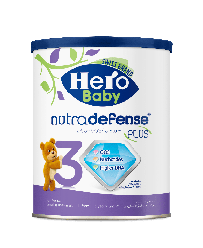 HERO BABY NUTRA DEFENSE 3 MILK 400 GM