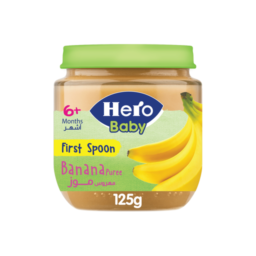 HERO BABY BANANA PURE JAR 125 GM