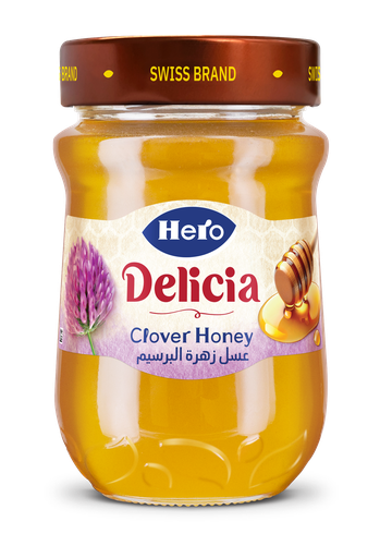 HERO BABY Delicia Clover Blossom Honey 650g