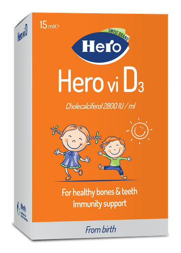 HERO BABY VITAMIN D3 DROPS