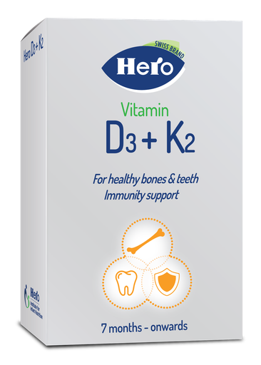 HERO BABY VITAMIN D3 + K2 DROPS
