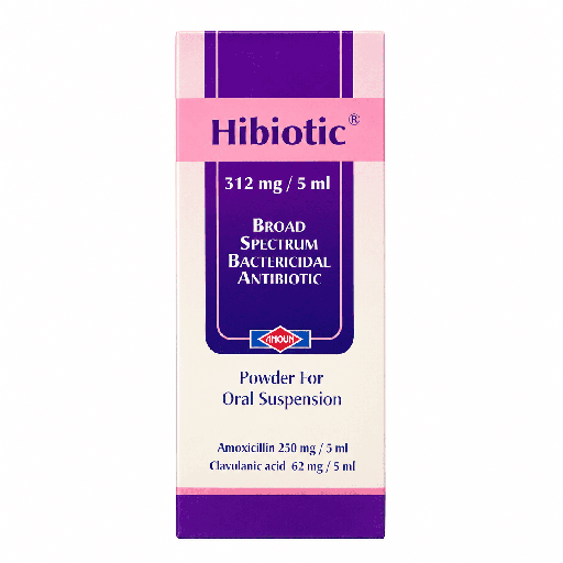 هاى بيوتيك 312 مجم / 5 مل بودره لعمل معلق 60 مل