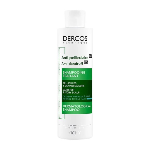 VICHY DERCOS ANTIDANDRUFF NORMAL OILY SHAMPO 200 ML