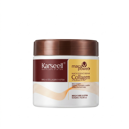 Karseell Collagen and Maca Essence Mask for Dry and Damaged Hair - 500 ml