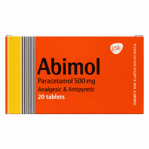 Abimol 500 mg 20 Tablets