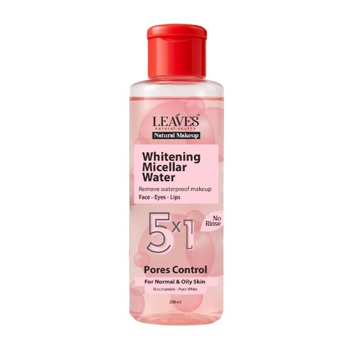LEAVES  WHITENING MICELLAR WATER PORES CONTROL 200 ML 