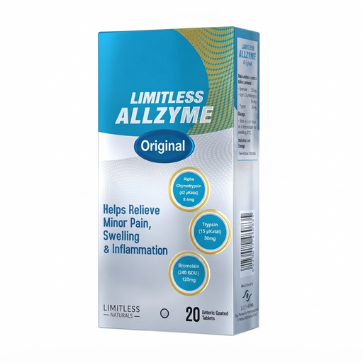 Limitless Allzyme Max — 20 Tab
