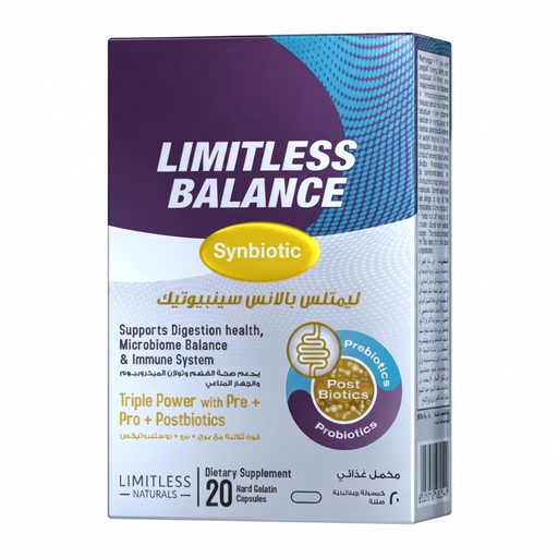 Limitless Balance Synbiotic 20 Cap