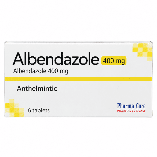 Albendazole 400 mg 6 Tablets