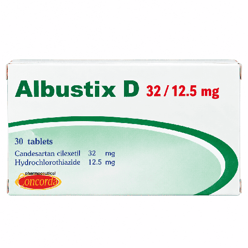 Albustix D 32 mg / 12.5 mg 30 Tablets