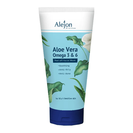 Alejon peel off mask With Aloe vera / omega 3 & 6
