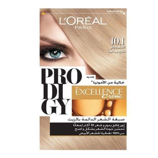 LOREAL PRODIGY 10.1 ASH BLONDE