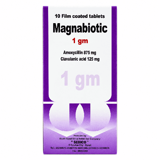 Magnabiotic 1 gm 10 Film Coated Tablets