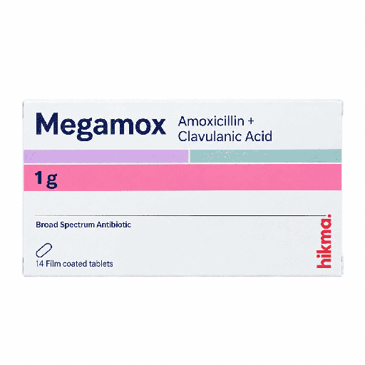 Megamox 1 gm 14 Film Coated Tablets
