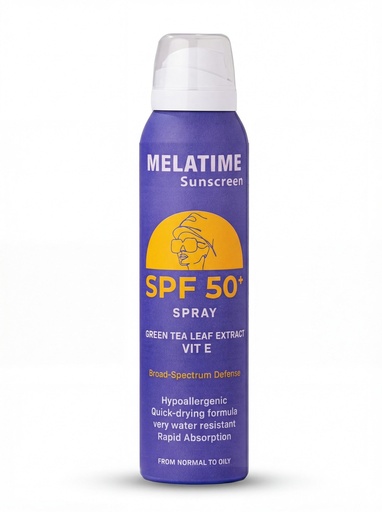 MELATIME SUNSCREEN SPF 50+ SPRAY 150ML