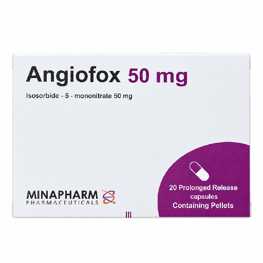 Angiofox 50 mg 20 Capsules
