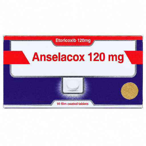 Anselacox 120 mg 10 Film Coated Tablets