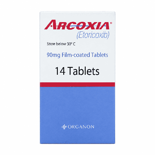 Arcoxia 90 mg 14 Film Coated Tablets