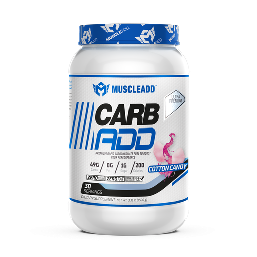 MUSCLE ADD Carb Add-30Serv.-1500G Cotton Candy