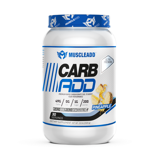 MUSCLE ADD Carb Add-30Serv.-1500G Pineapple