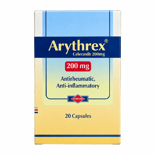 Arythrex 200 mg 20 Capsules