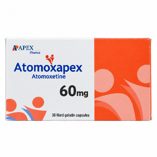 Atomox Apex 60 mg 30 Capsules
