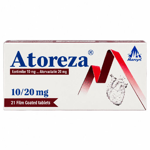 Atoreza 10 mg/20 mg 21 Film Coated Tablets