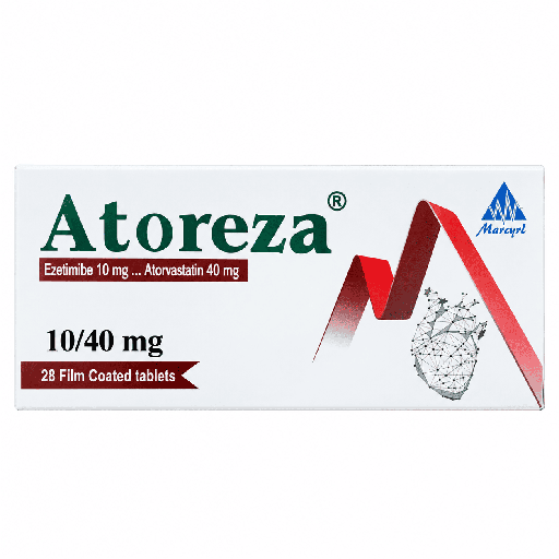 Atoreza 10 mg / 40 mg 28 Film Coated Tablets