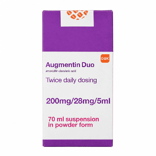 Augmentin Duo 228 mg / 5 ml Powder For Oral Suspension 70 ml
