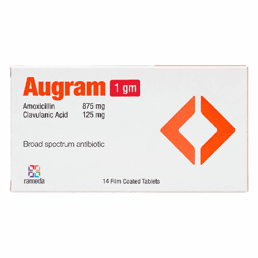 Augram 1 gm 14 Film Coated Tablets