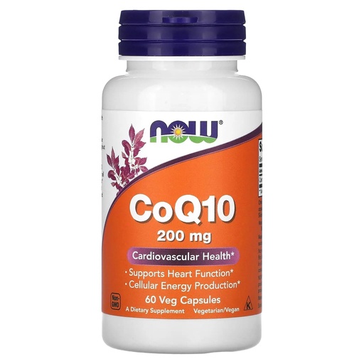 NOW CO Q10 200 MG  60 CAP