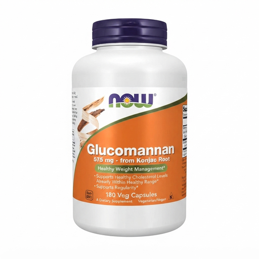 NOW  GLUCOMANNAN 575 MG  180 CAP