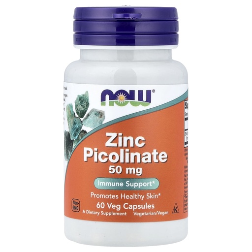NOW ZINC PICOLINATE 50MG 60 CAP