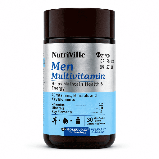 Nutriville Men Multivitamin 30 Tablets