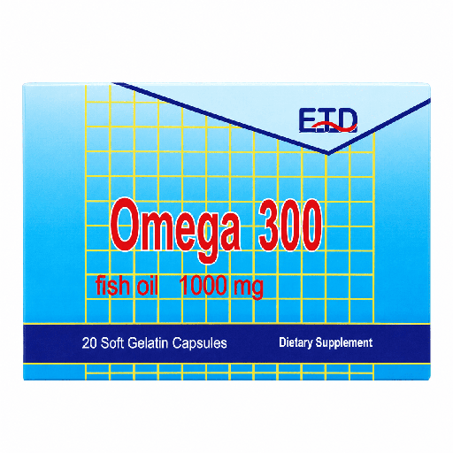 أوميجا 300 مجم 20 كبسولة