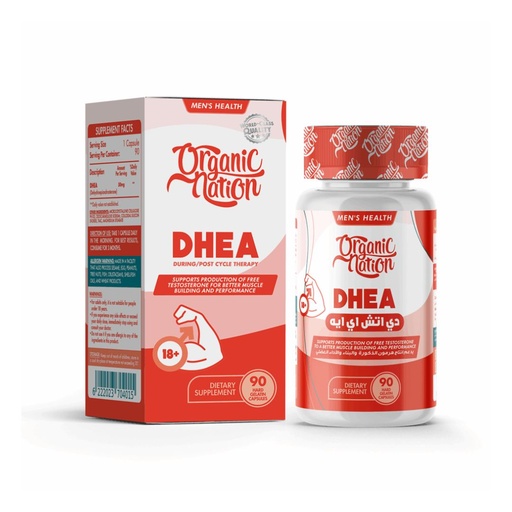 ORGANIC NATION DHEA 90 CAP