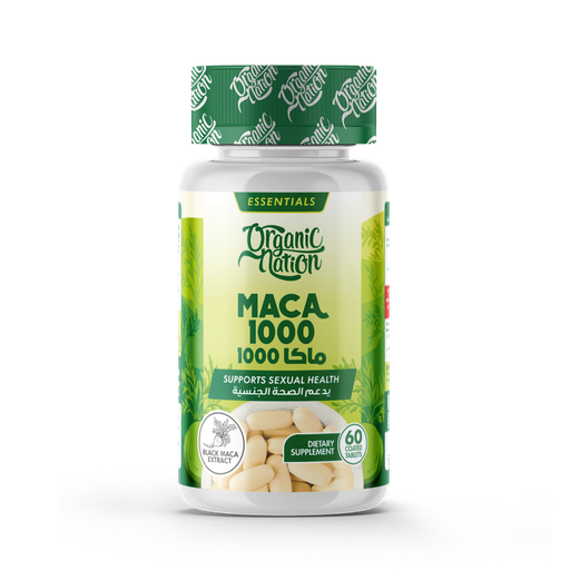 ORGANIC NATION MACA 1000 60 TAB