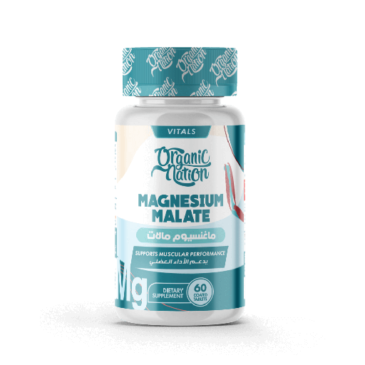 ORGANIC NATION MAGNESIUM MALATE 60 TAB