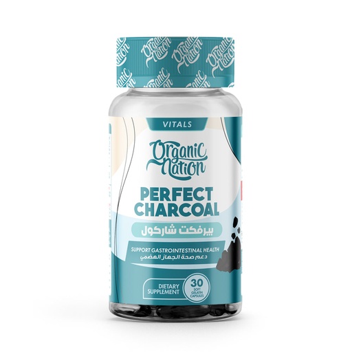 ORGANIC NATION PERFECT CHARCOAL 30 CAP