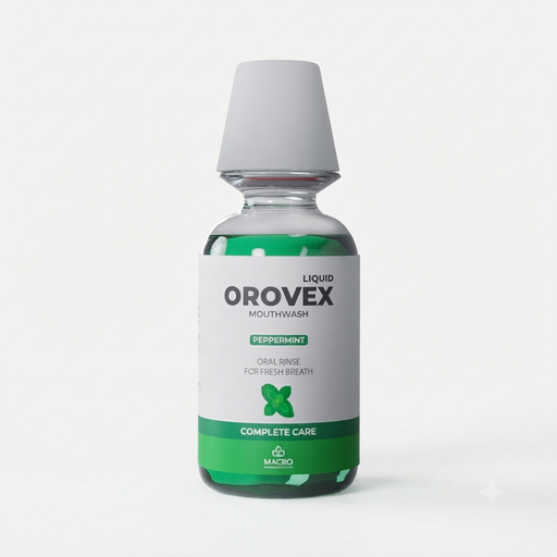 OROVEX PEPPERMINT MOUTWASH 250ML