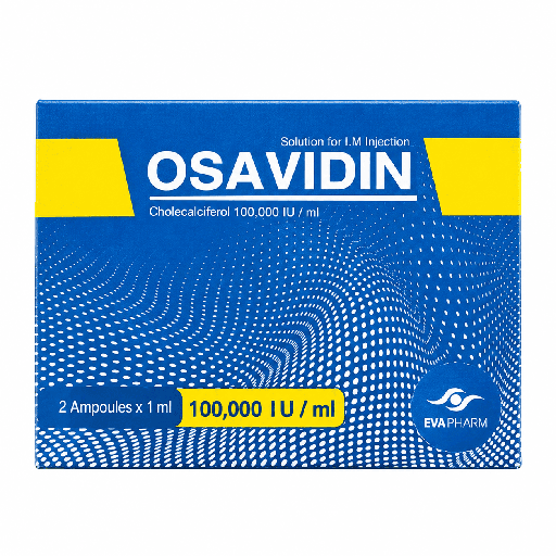 Osavidin 100.000 I.U. D3 1ml (Im) 2 Ampoules