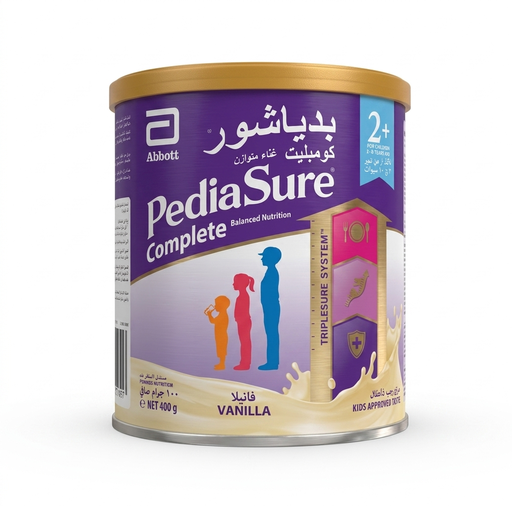 PEDIASURE MILK VANILLIA 400 GM