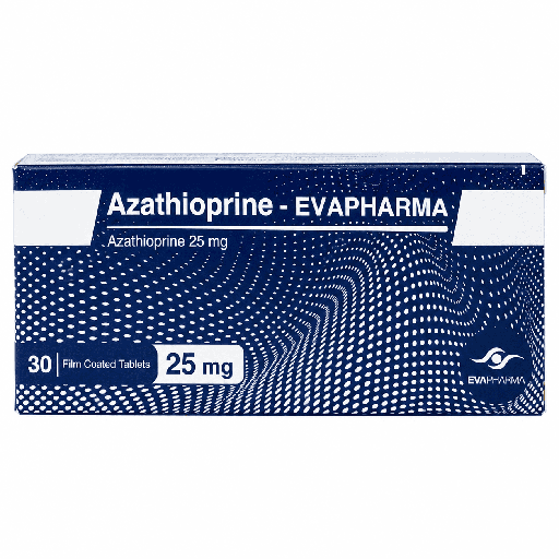 Azathioprine - Evapharma 25 mg 30 Film Coated Tablets