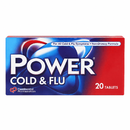 Power Cold & Flu 20 Tablets