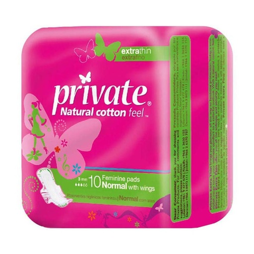 PRIVATE ULTRA NORMAL  10 PADS