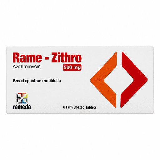Rame - Zithro 500 mg 6 Tablets