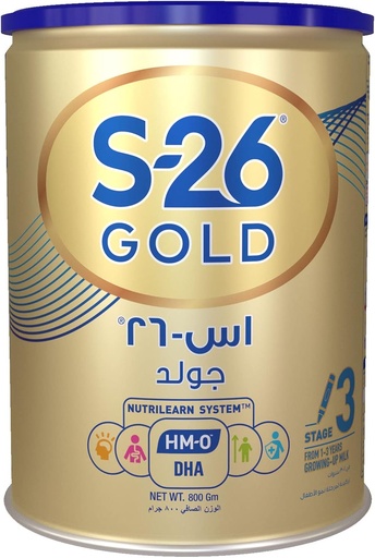 S-26 PROGRESS GOLD 3 MILK 800 GM