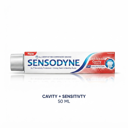 SENSODYNE CAVITY + SENSITIVTY 50 ML 