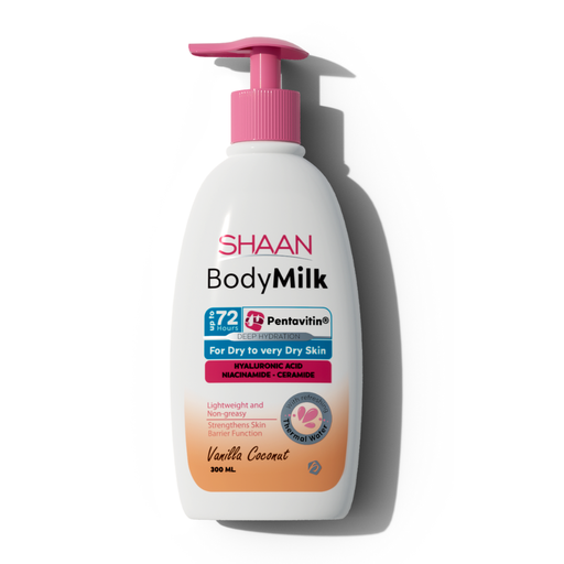 SHAAN BODY MILK VANILLA COCONAT 300 ML 