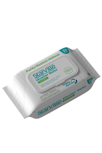 Starville Micellar Water Wipes 50 pcs